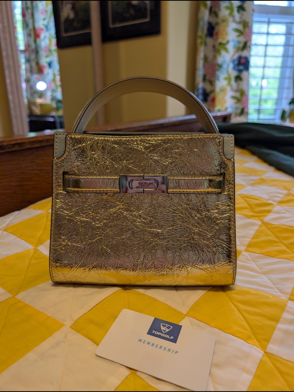 Tory Burch Petite Lee Radziwill In Gold